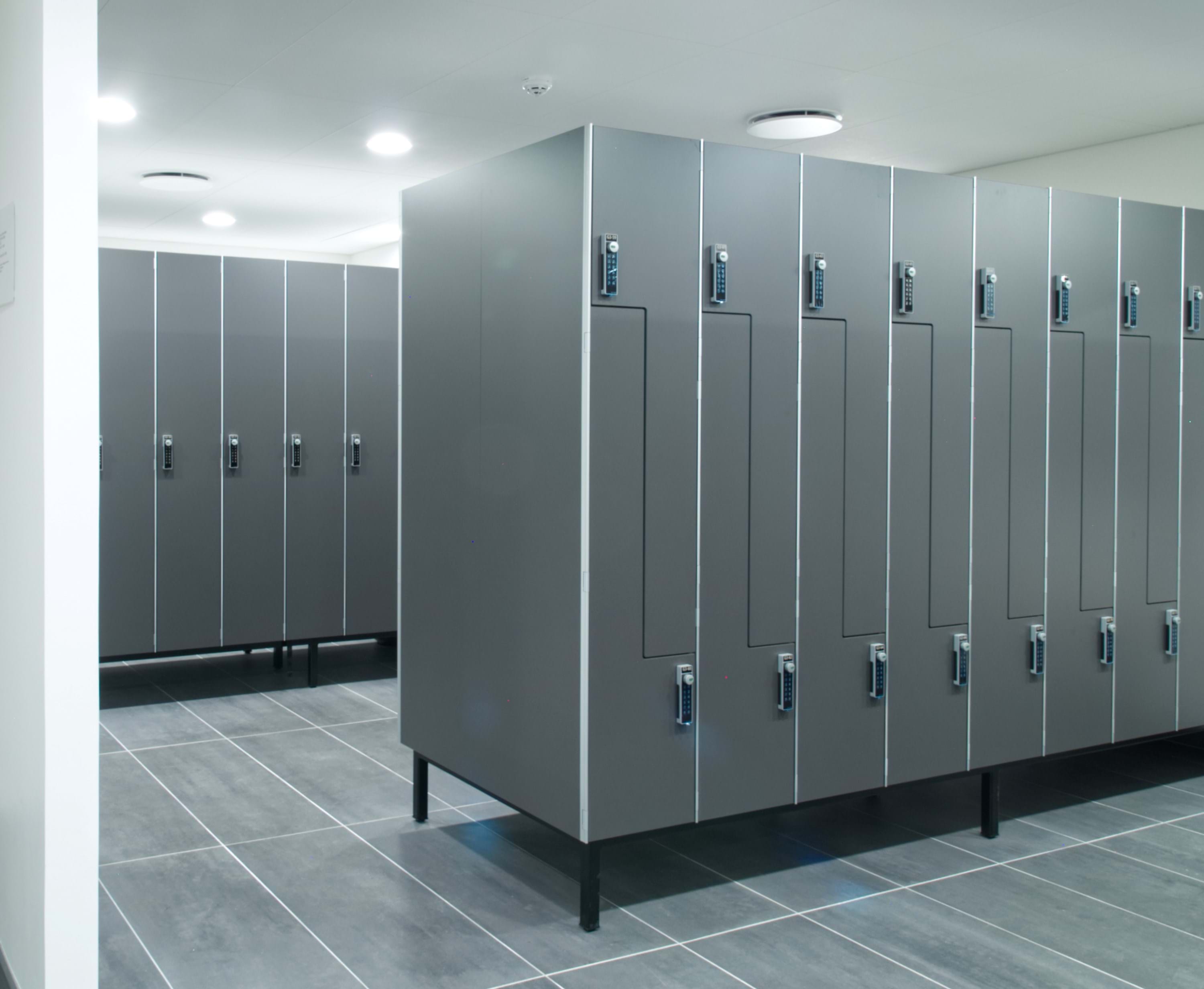 Staff lockers